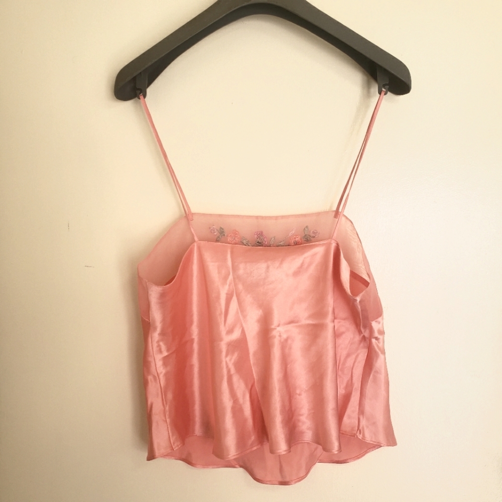 Vintage Victoria's Secret Embroidered Camisole Top - Picture 5 of 5
